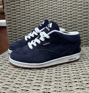 Vintage años 90 Emerica Mute (?) Zapatillas Skate Lengua Hinchada Talla 9 Hechas en Corea - Imagen 1 de 18