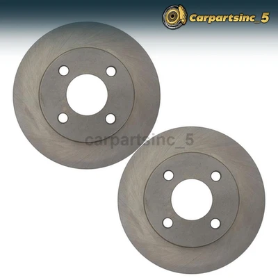 2 Front Brake Rotor for Dodge Omni 1.6L 1983-1986, for Dodge Omni 1.7L 1978-1983 - Image 1 of 4