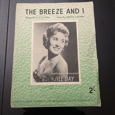 “THE BREEZE & I” - Sheet Music. A Super Music Copy!  - Image 1 of 2