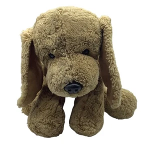 Gund PUDDLES 5318 Peluche Perro Bronceado Suave Cachorro Juguete 15" Cuello Rojo - Imagen 1 de 5