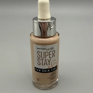 Maybelline Super Stay 24HR Skin Tint Foundation Vitamin C #112 - Picture 1 of 3