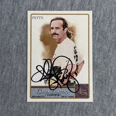 2011 Topps Allen & Ginter #135 Kyle Petty Signed IPA In Person Autograph NASCAR - Image 1 of 2