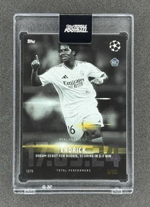 2024-25 Topps Total Football Endrick /10 RC Total Performers Rookie Real Madrid - Bild 1 von 2