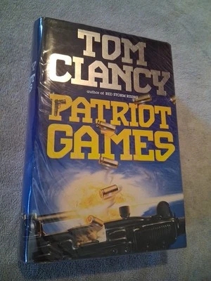Thriller Tom Clancy Patriot Games 1987 1st UK VG+ Foto 1 de 4