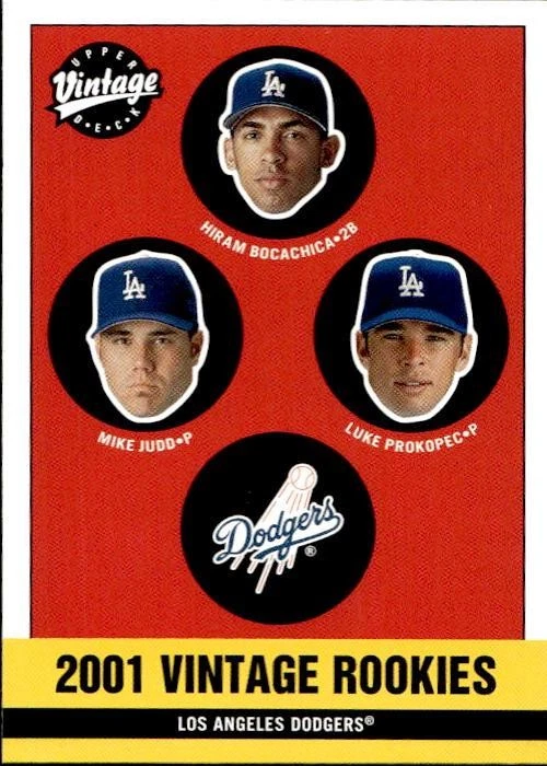 Bocachica / Judd / Prokopec 2001 Upper Deck #361 Los Angeles Dodgers - Image 1 of 2