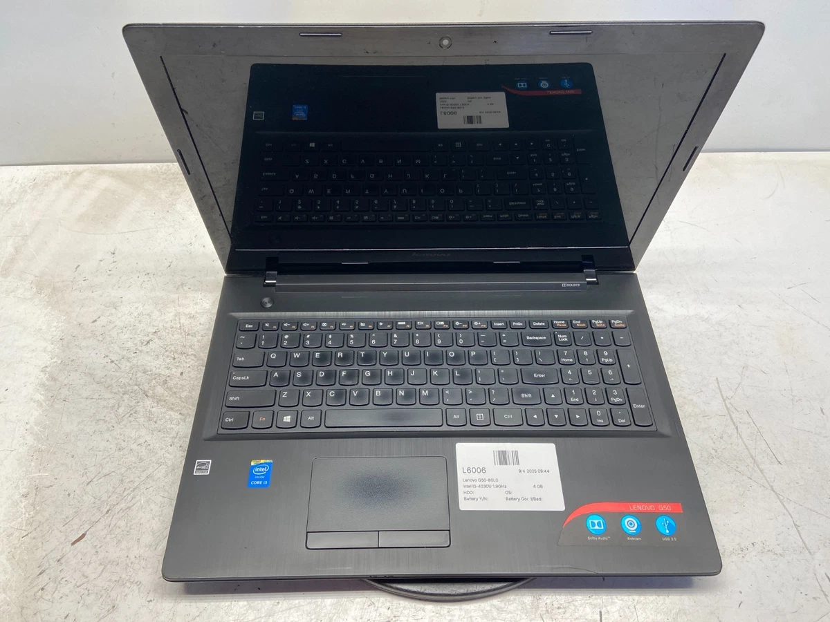Lenovo G50、15インチ、8GB、500GB HDD Lenovo G50、15インチ、8GB