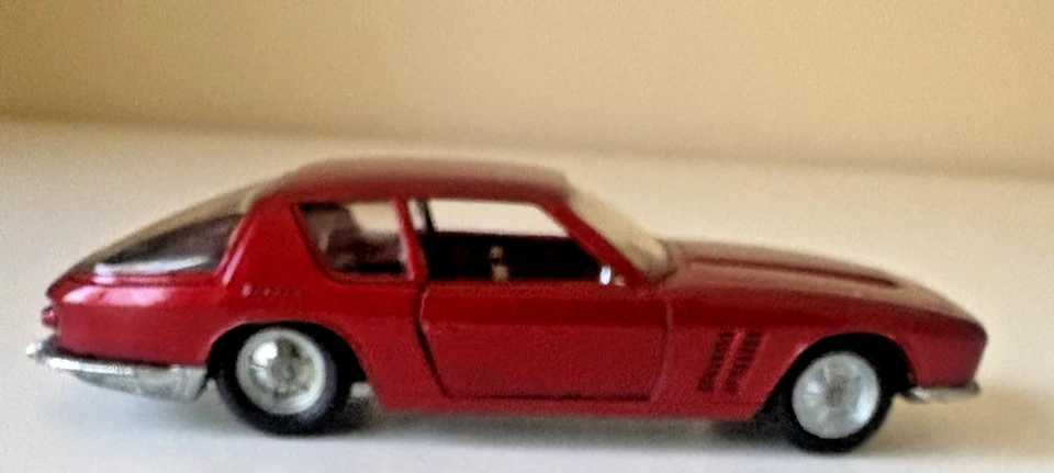 Politoys No. 573 Jensen Coupe Red Metallic 1/43  Excellent In Original Box - Image 1 of 4