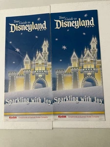 Your Guide To DISNEYLAND PARK (Sparkling With Joy) 2008 - LOT of 2! - Picture 1 of 6