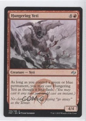 Hungering Yeti Magic: Fate Reforged FRF #105 - Image 1 of 2