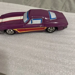 Litho Tin Corvette Friction Toy Car Purple / T83 - Picture 1 of 9