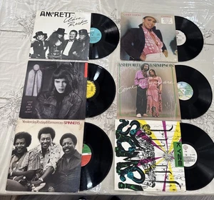 Record   lot 6 x vinyl records  various artists funk/soul disco funk 33rpm LP - Picture 1 of 2