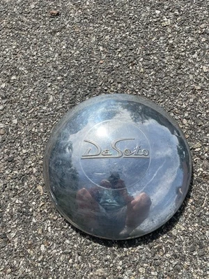 Tapacubos plato perro Desoto 1946 a 1948 de fábrica Foto 1 de 4