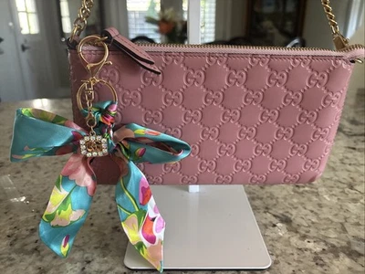 Nuevo Auténtico Bolso Gucci Dije Cremallera Tirador Colgante Llavero Reciclado Foto 1 de 4