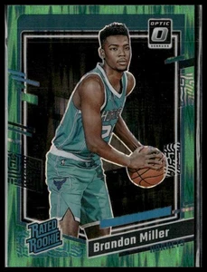 Amortiguador verde Donruss Optic #219 Brandon Miller 2023-24 - Imagen 1 de 2