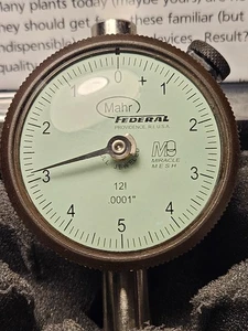 Mahr/Federal 12I Dial Indicator .0001" graduation "NEW OPEN BOX" - Picture 1 of 11