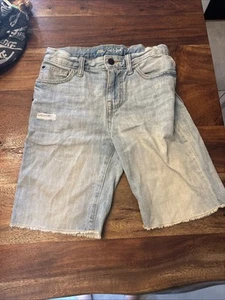 Cat&Jack Big Kids Jean Shorts Size 12, Length 15in, Waist 13in - Picture 1 of 5