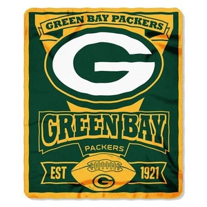  Nfl Green Bay Packers Unisex-adult Fleece Throw Blanket, 50" X 60", Ma - Picture 1 of 1