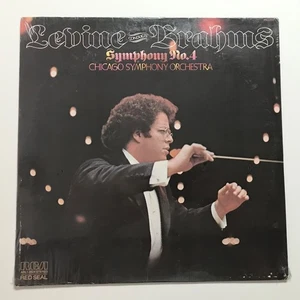 JAMES LEVINE: Brahms Symphony No. 4 (Vinyl LP Record Sealed) - Bild 1 von 4