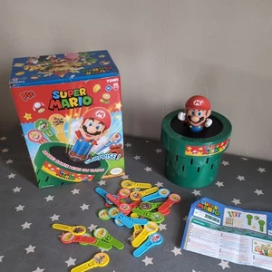 Tomy Pop Up Super Mario Family & Preschool Kids Board Game, 2 - 4 Players, Suita - Picture 1 of 5