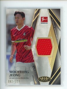 2021-22 Topps Tier One Bundesliga WOOYEONG JEONG #TOR-WJ Patch Relic /127
