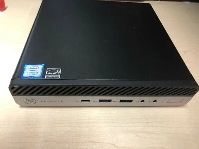 HP ProDesk 600 G3 Mini PC i5 7th gen 2.70GHz  16 GB 240.GB SSD + A/c Adapter - Image 1 of 4