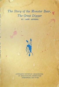 Historia del Oso Monstruo Gran Osa Osa Akwesasne Organización Consejera Años 40  - Imagen 1 de 1