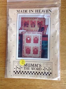 Angel Patchwork daesign - Made in Heaven Quilting Pattern by Mumm's the Word  - Picture 1 of 2