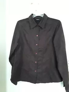 Camisa Erika imitación gamuza botón delantero mujer talla M - Imagen 1 de 3