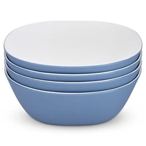 4 Pack Dinner Bowls Unbreakable Dishwasher/Microwave Safe 16cm Diameter Bayside - Picture 1 of 7