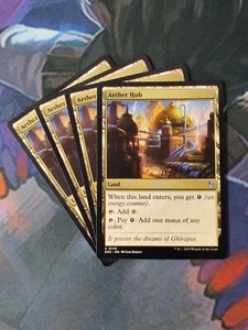 Aether Hub x 4 | 7% Off 2+ | Aetherdrift | NM | MTG - Picture 1 of 1