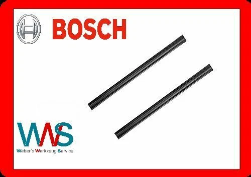 2x BOSCH Wendemesser Hobelmesser für Handhobel 82mm 40° scharf gerade Hartmetall - Bild 1 von 1