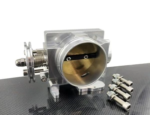 CUERPO ACELERADOR DE ALTO FLUJO CNC BILLET 70 MM para 01-05 SUBARU IMPREZA WRX STI EJ20 EJ25 - Imagen 1 de 3