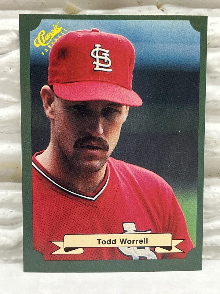 1987 Classic Baseball Board Game #97 Todd Worrell Baseball Card Stl. Cardinals - Image 1 of 2