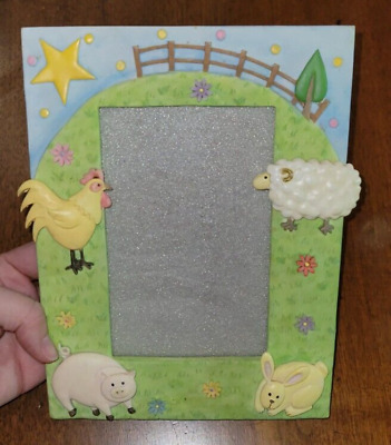 Decorative Frame, Baby Shower Gift, Baby Frame, Farm Animals, Frame For Nursery • 13.76$