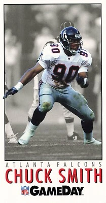 1992 GameDay #120 Chuck Smith Atlanta Falcons - Image 1 of 2