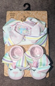 NWT-2 PC Set- My 1st Easter Headband And Bunny Socks -0-6 Months - Picture 1 of 4