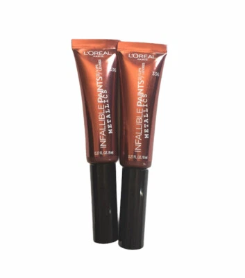 Lot Of 2 Loreal Infallible Paints Lip Colors 336 Liquid Venom New - Image 1 of 4