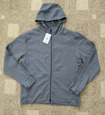 Nike Sudadera Atlética Chaqueta Sudadera con Capucha Cremallera Completa Yoga CU6260-068 $85 Para hombres Talla L Foto 1 de 4