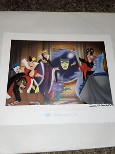 Disney Cruise Line Who’s The Vilest Villains Of All Signed Going To With CO - Picture 1 of 3