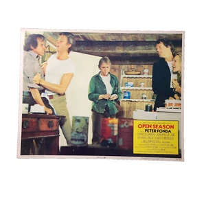 Lobby Card Open Season #1 Original Vintage 1974 Peter Fonda William Holden - Picture 1 of 4