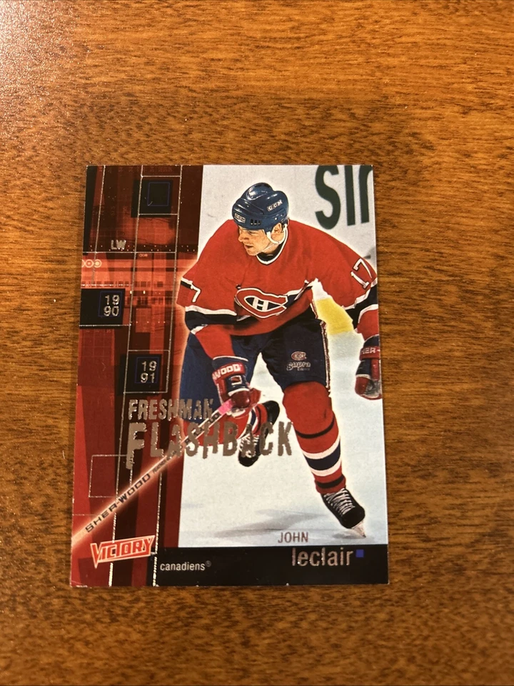 2003-04 Upper Deck Victory Freshman Flashback #33 John LeClair Canadiens H2 - Image 1 of 2