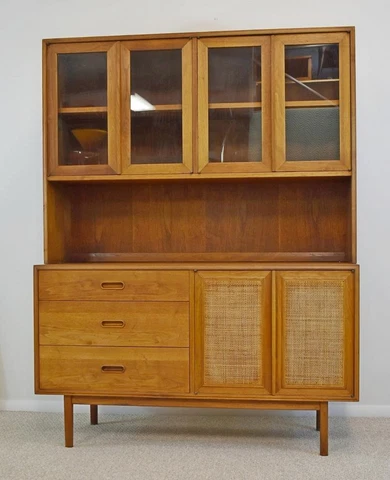 Danish Teak Two Piece Cabinet Cover