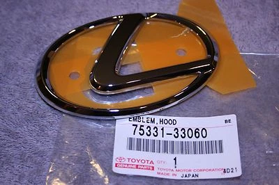 75331-33060 emblema capó delantero - 2002-2006 Lexus ES300 ES330 - Lexus genuino Foto 1 de 3