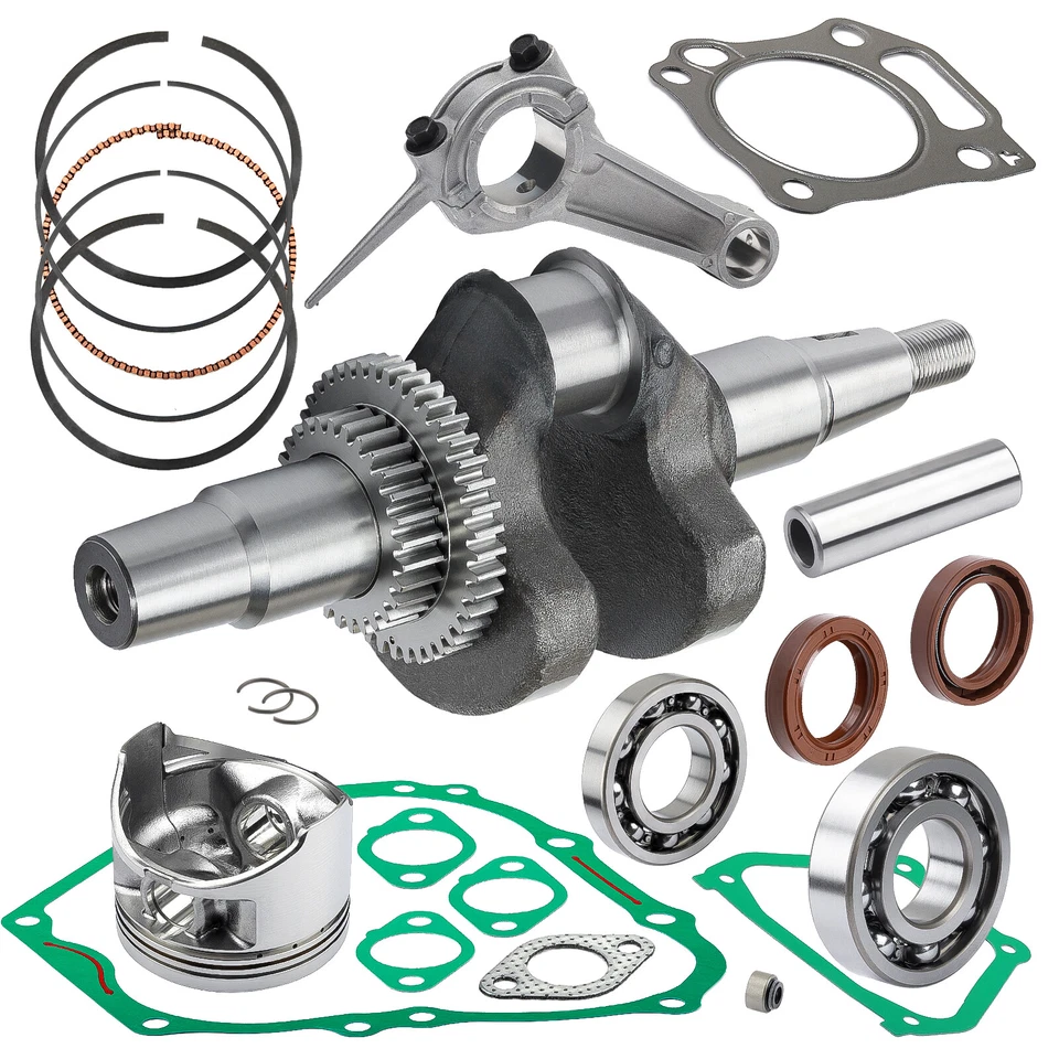 Varilla de conexión del cigüeñal 357cc pistón de 0,25 mm para Yamaha G21 G22 G27 G28 YDR-A Foto 1 de 4