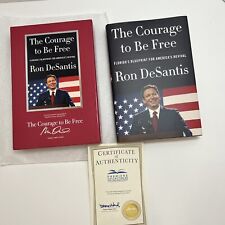 Ron DeSantis Signed Numbered Deluxe Collector Set /5600 The Courage to Be Free