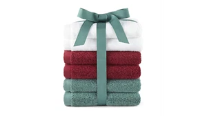 2 Soft Terry Cotton 6 Pack Wash Cloths Morgan Home Multi Color Washcloths Rags - Picture 1 of 2