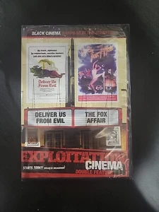 Exploitation Cinema: Deliver Us from Evil/The Fox Affair (DVD) 70's Grindhouse - Foto 1 di 2