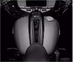 Spider Web Dash Panel Insert. 21+ Street Glide & 21+ Road Glide. - Picture 1 of 7