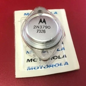 MOTOROLA 2N3790 Transistor bipolaire PNP Amplificateur/interrupteur 80V 10A 2 broches TO-3 (1PC) - Photo 1/1