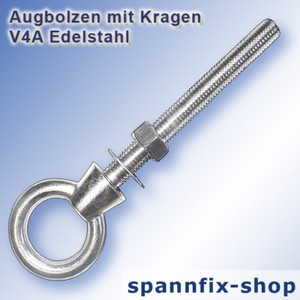 Augenschrauben A4 Edelstahl M6 M8 M10 M12 Augschrauben Rostfrei V4A Augbolzen